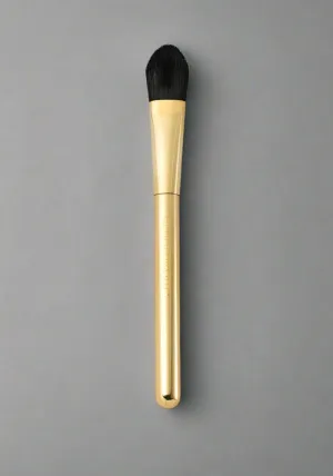 24ct Gold-Plated Makeup Brush by GlindaWand - Foundation Brush No. 2