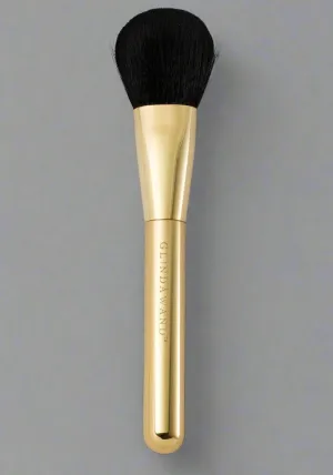 24ct Gold-Plated Makeup Brush by GlindaWand - Large Powder Brush No. 1