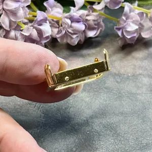 27x18.5mm Octagon Settings, Art 4627,  2 Pieces Silver Plated, Gold Plated, Antique Bronze Plated Gemstone Crystal setting, Bead Embroidery