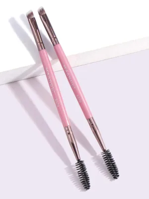 2pcs Eyebrow Brush - ᗰ'₂₂ - Pink