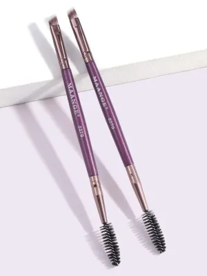 2pcs Eyebrow Brush - ᗰ'₂₂ - Purple