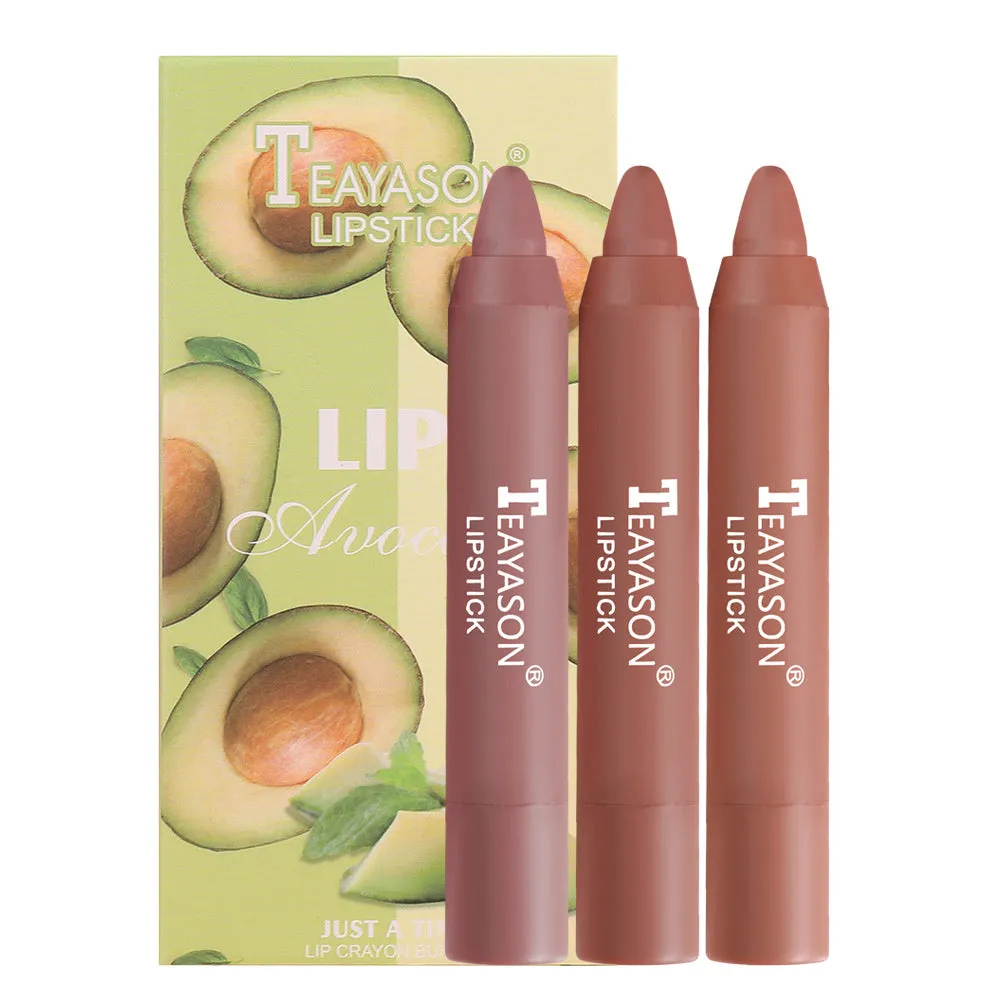 3 colors a set  Crayon Matte Longwear Lipsticks
