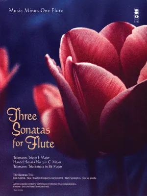 3 Sonatas (Flute and Piano)