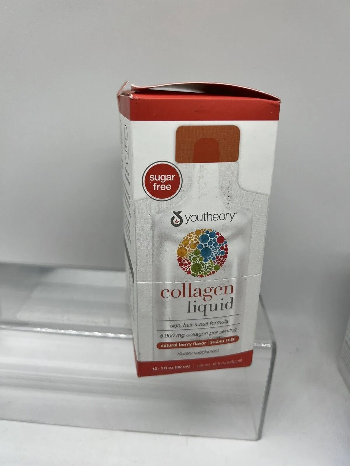 (36) Youtheory Collagen On The Go healthy Berry Nail Hair Formula No Sugar 1/25