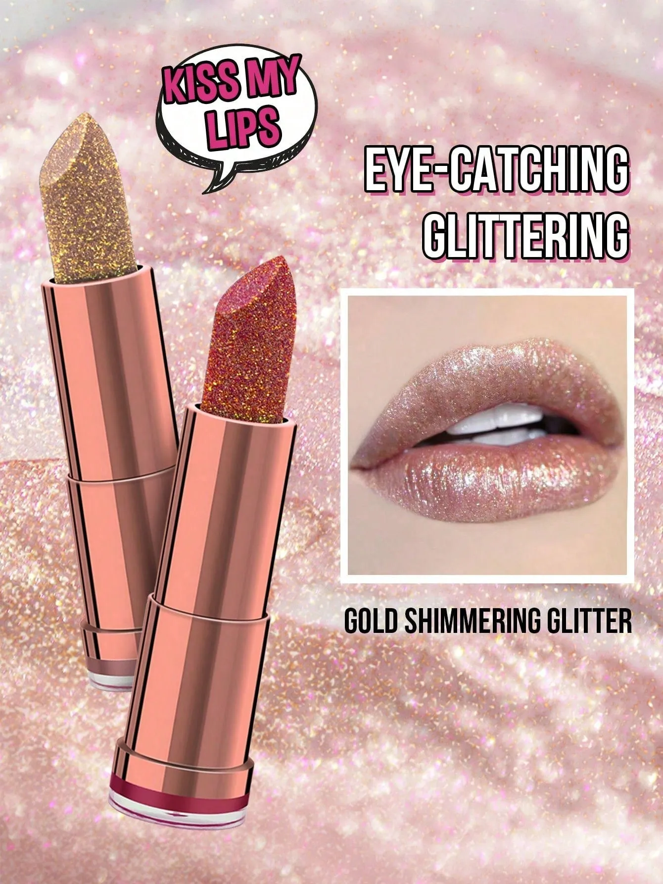 3pcs Ultra Shimmer Lipstick Set