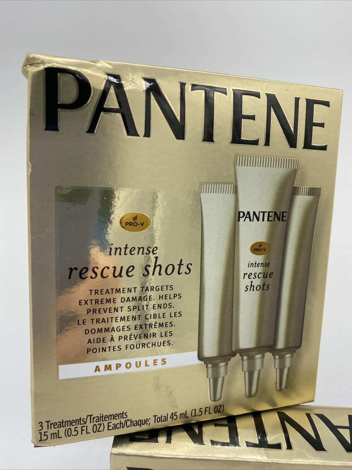 (42) Pantene Pro-V Intense Rescue Shots Ampoules Hair 42 Treatments No Box