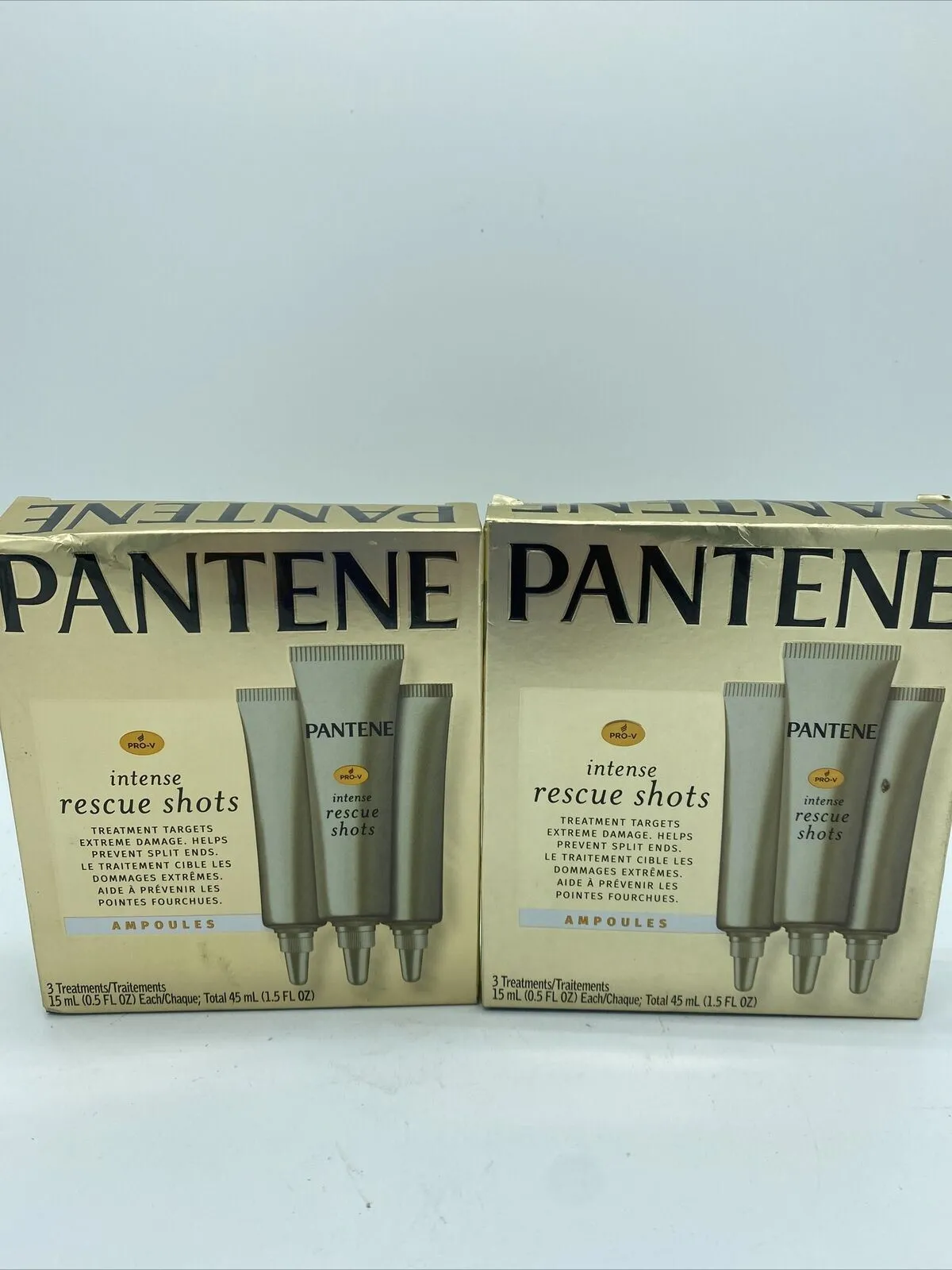 (42) Pantene Pro-V Intense Rescue Shots Ampoules Hair 42 Treatments No Box