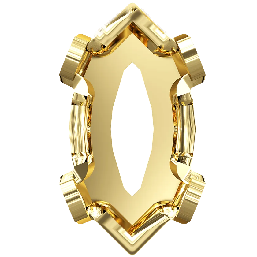 4228/S Swarovski Setting for Xilion Navette Fancy Stones