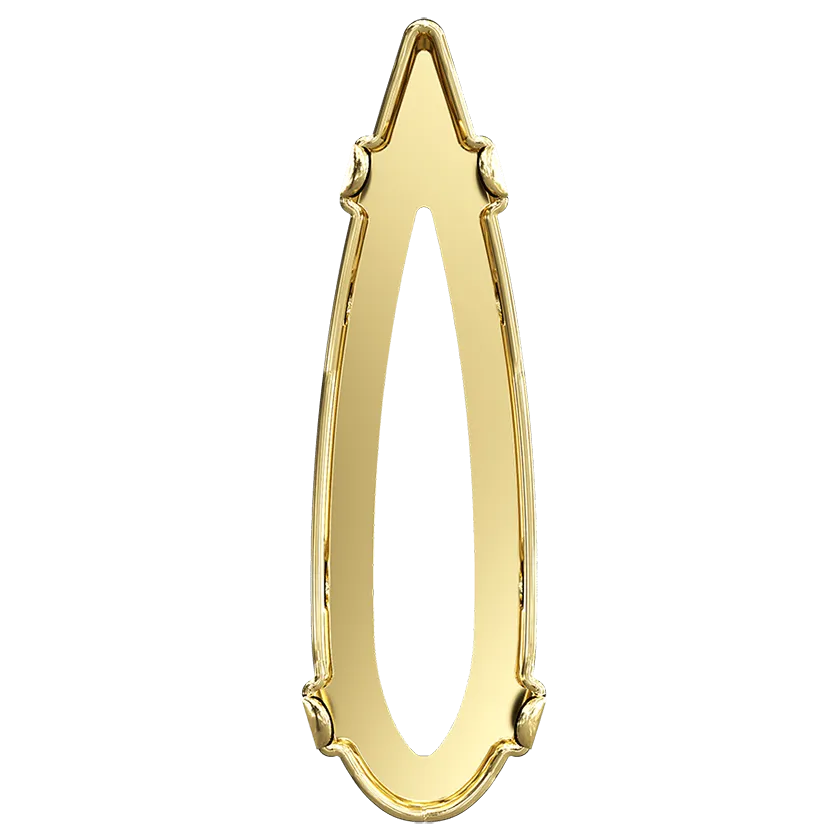 4331/S Swarovski Setting for Raindrop Fancy Stones
