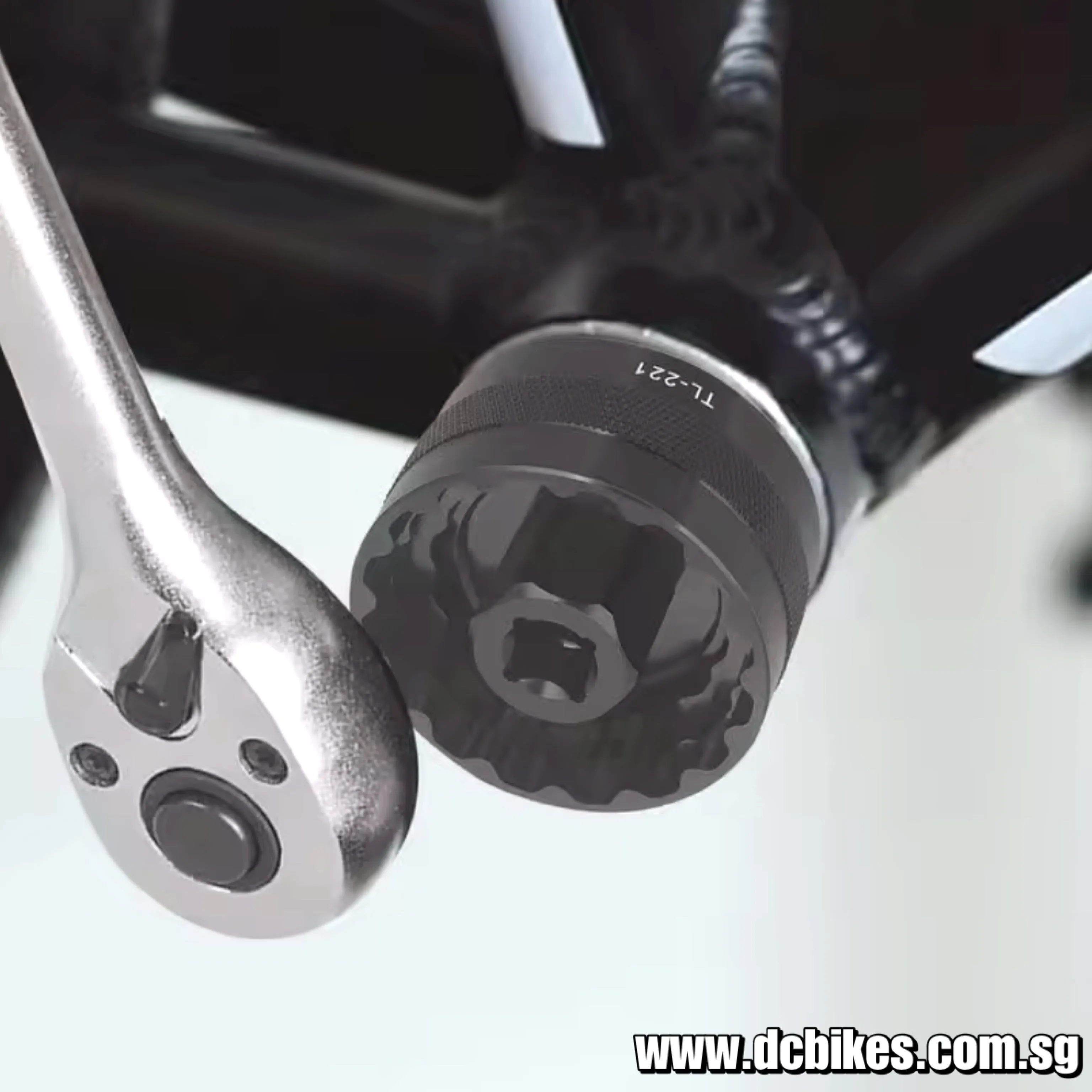 5 In 1 Bicycle 39mm | 41mm | 44mm | 49mm | 50mm Threaded Bottom Bracket BB Install Remover Tool