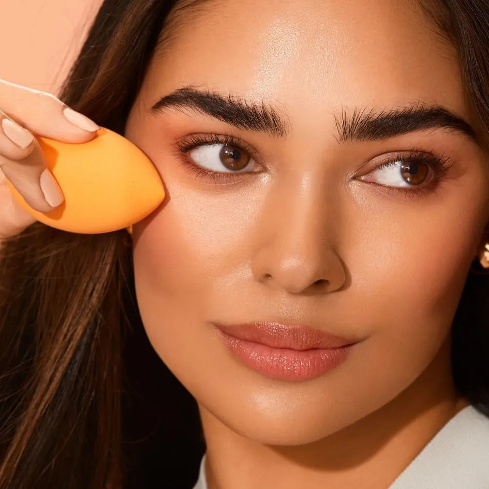 6 Pack Assorted Makeup Blending Sponges, 3 Miracle Makeup Sponges, for Blending, Baking, and Setting, Use with Foundation & Powder, Dewy or Matte Finish, Cruelty-Free