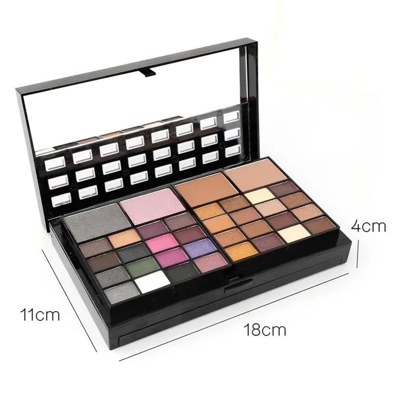 74 Colors Makeup Set Lip Gloss Blush Eyeshadow Highlight