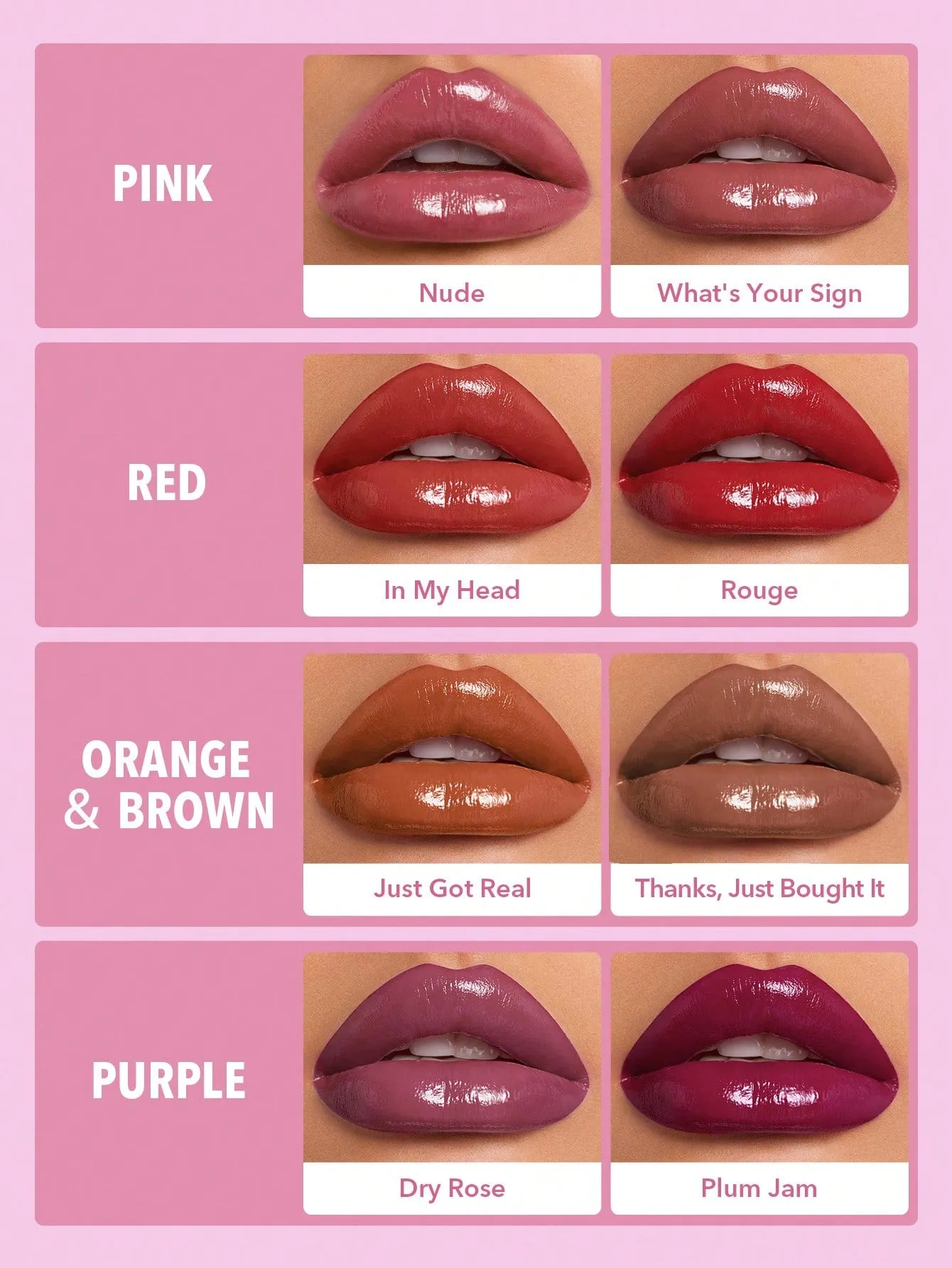 8 Colors Moisturizing  Lipstick Lip Glow