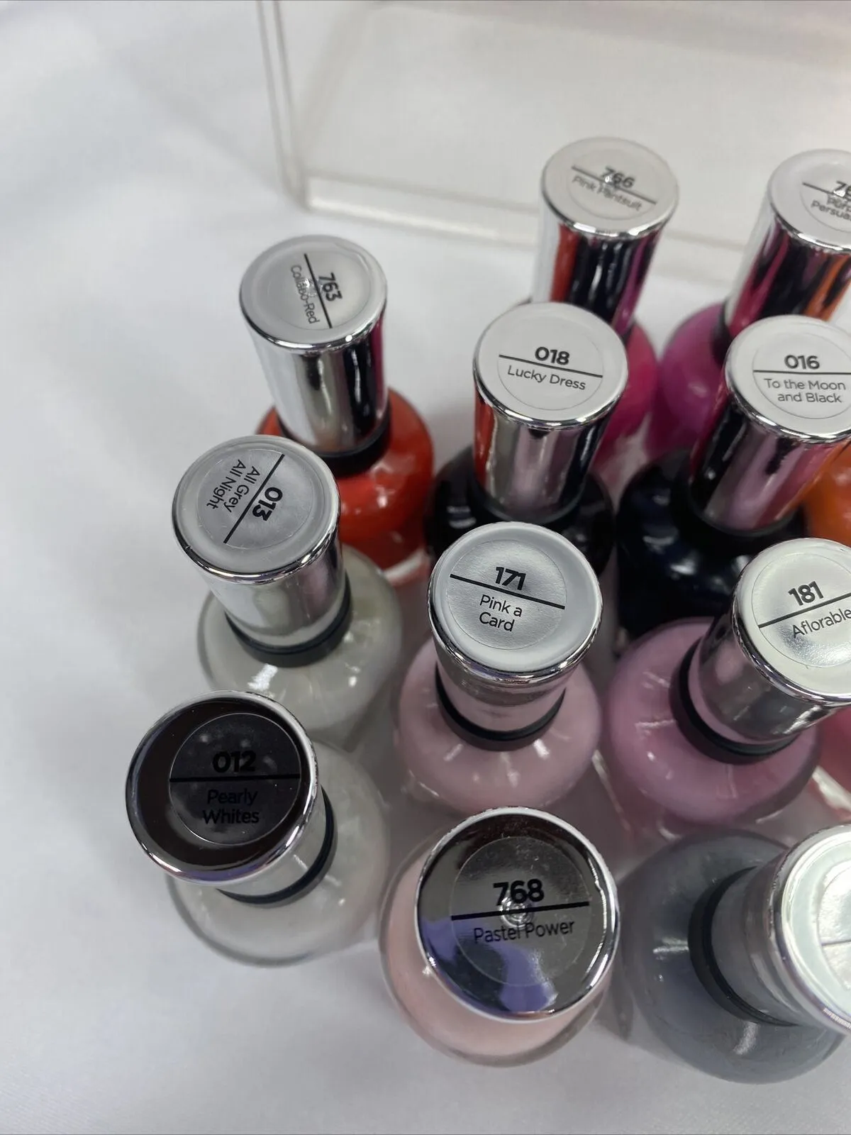 (8) Sally Hansen Miracle gel￼ Nail Polish Gel Finish No Repeats Bulk Lot
