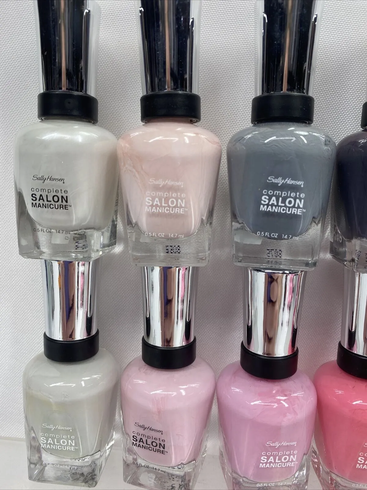 (8) Sally Hansen Miracle gel￼ Nail Polish Gel Finish No Repeats Bulk Lot