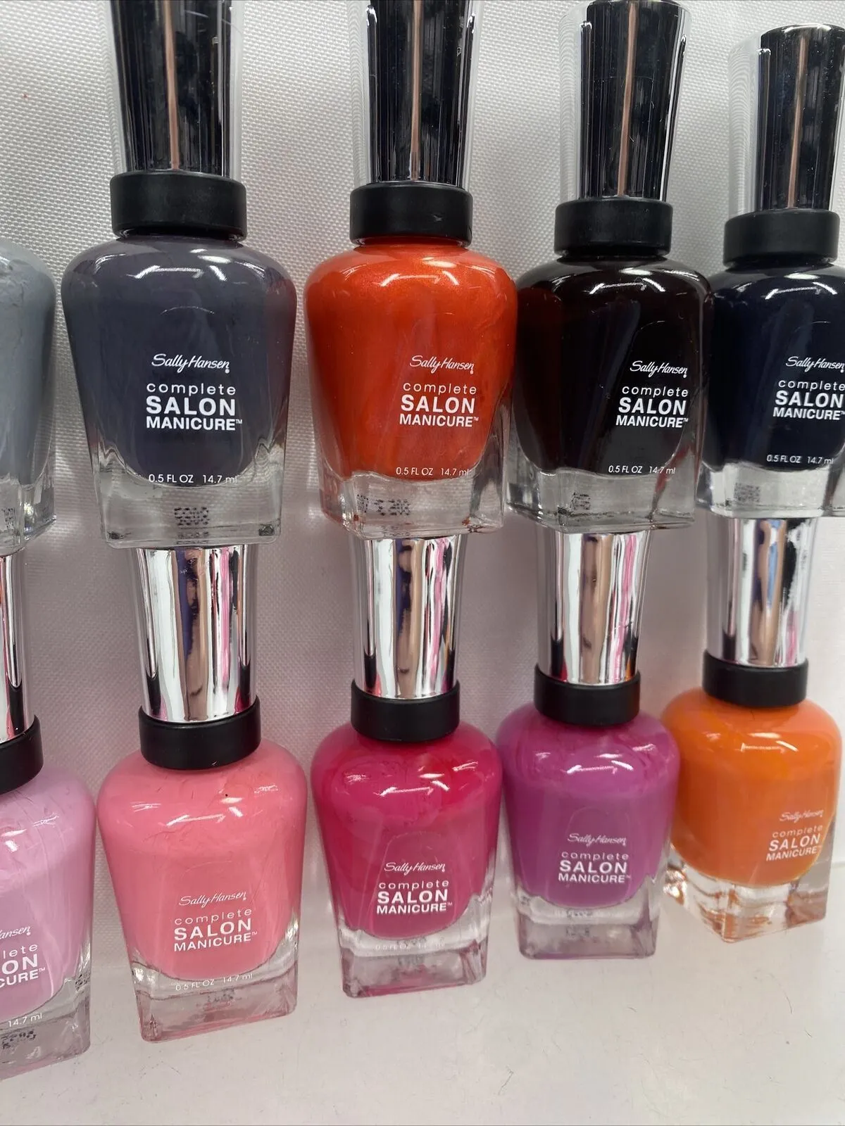(8) Sally Hansen Miracle gel￼ Nail Polish Gel Finish No Repeats Bulk Lot