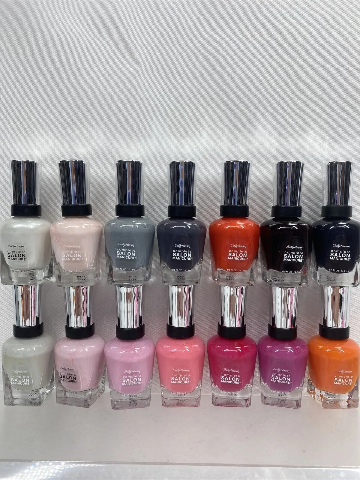 (8) Sally Hansen Miracle gel￼ Nail Polish Gel Finish No Repeats Bulk Lot