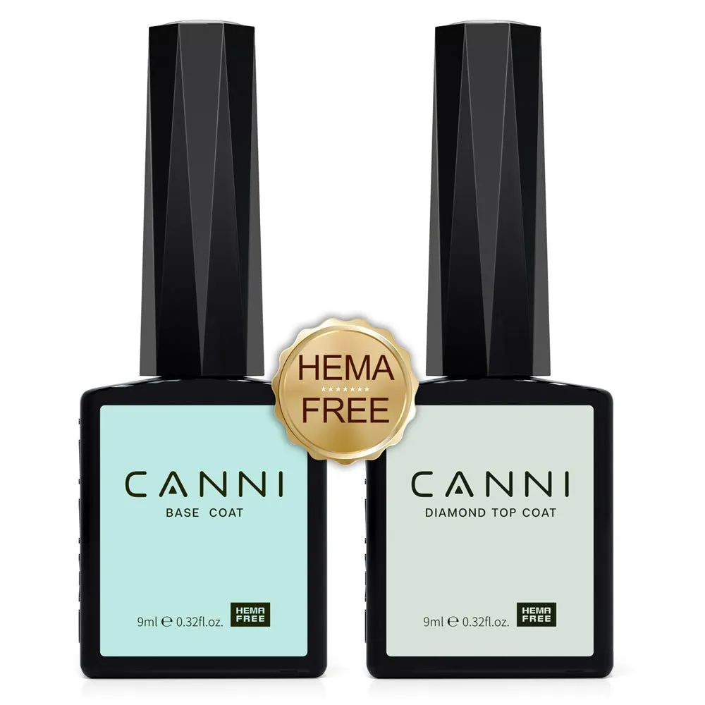 9ml Bese and Top Coat 2pcs Set - Hema Free