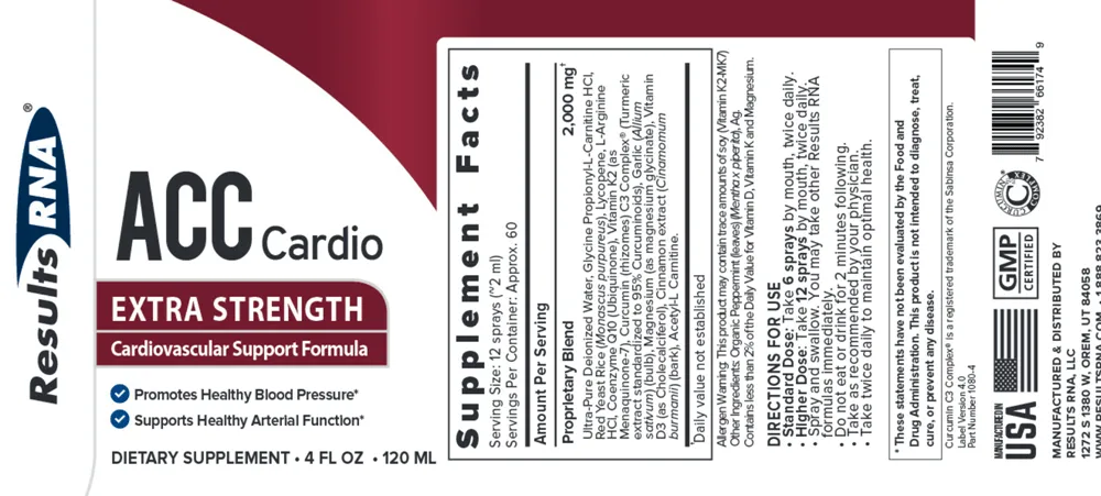 ACC Cardio Extra Strength