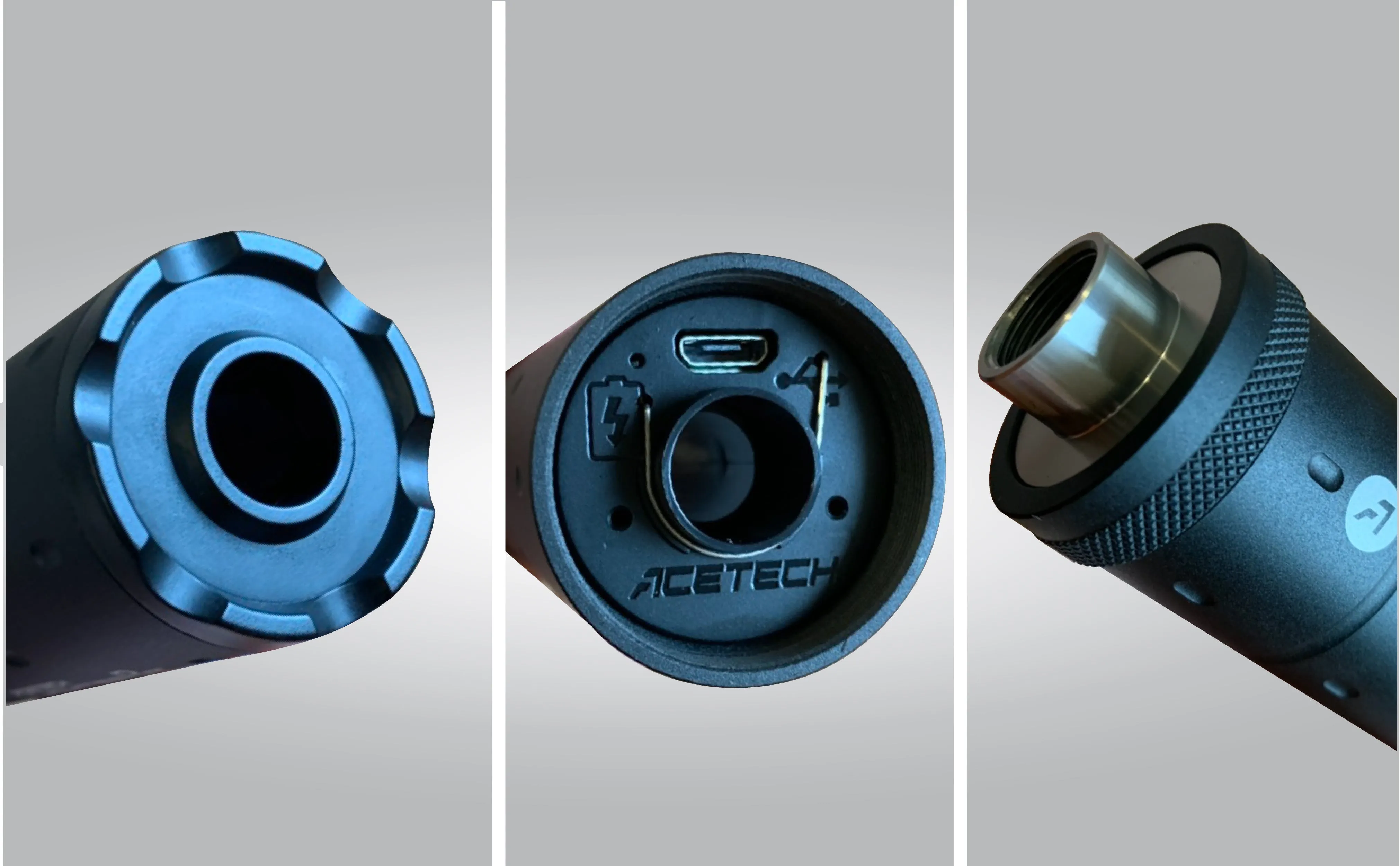 AceTech Lighter BT Tracer Unit & Chrono BLACK