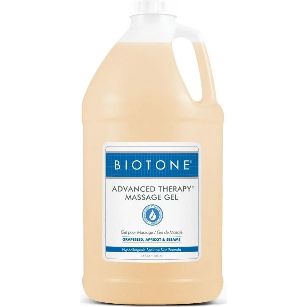 Advanced Therapy Massage Gel / Hypoallergenic & Unscented / 64 oz. by Biotone