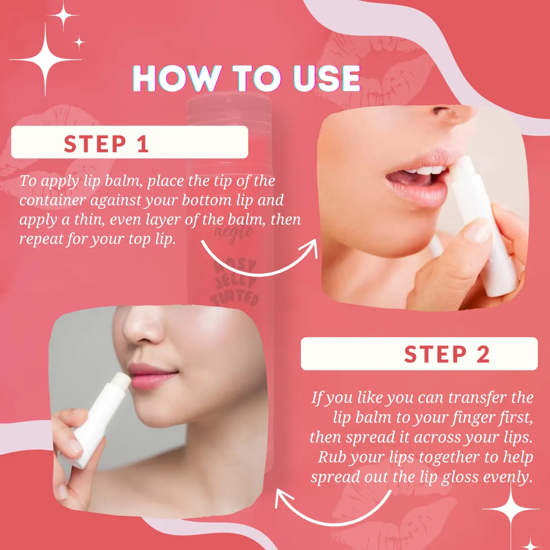 Aegte 360° Protect Jelly Tinted Lip Lightening Treatment Balm SPF 30   Lightens Dark Lips | SPF Lip Balm