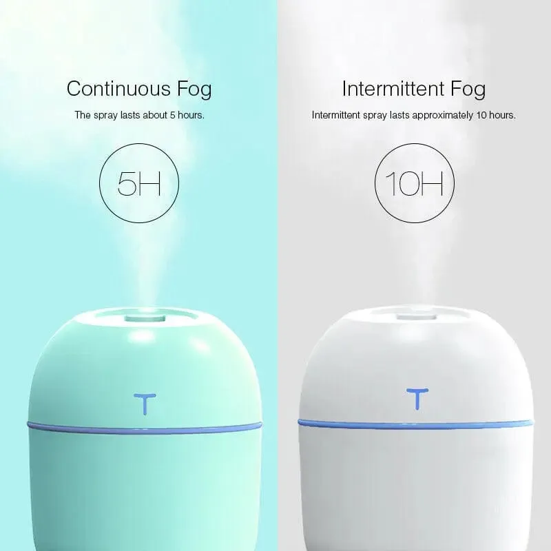 Air Humidifier Mini Ultrasonic USB Essential Oil Diffuser Car Purifier