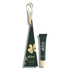 al.ive body Tinted Lip Butter Bauble - Fig & Toasted Chestnut