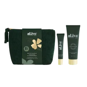 Al.ive II Hand & Lip Gift Set - Fig & Toasted Chestnut
