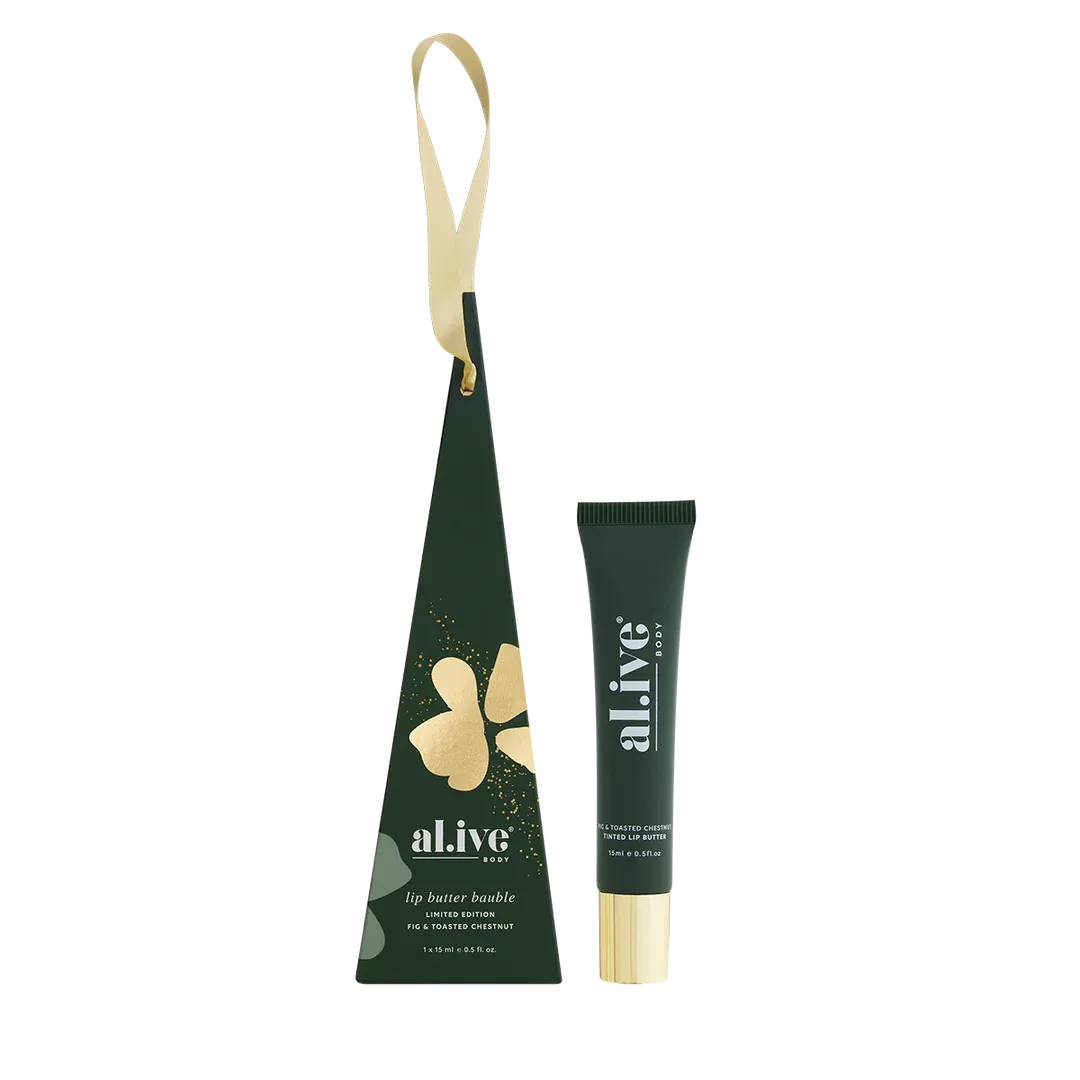 Al.ive II Lip Butter Bauble - Fig & Toasted Chestnut