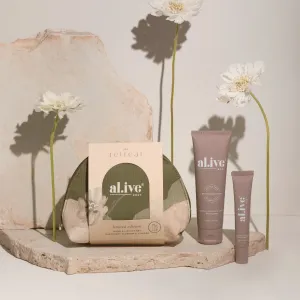 Al.ive II THE RETREAT Hand & Lip Gift Set - Raspberry Blossom & Juniper