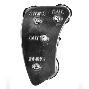 ALL STAR UMPIRE FOUR COUNT HEAVY WEIGHT STEEL INDICATOR