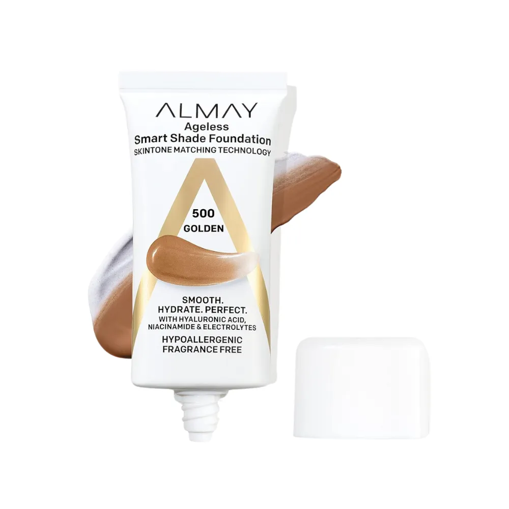 Almay Ageless Smart Shade Foundation with Skintone Matching Technology
