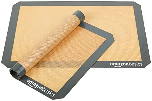 AmazonBasics Silicone Baking Mat - 2-Pack