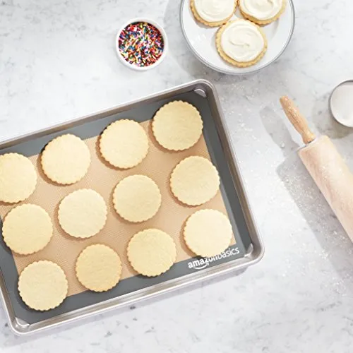 AmazonBasics Silicone Baking Mat - 2-Pack