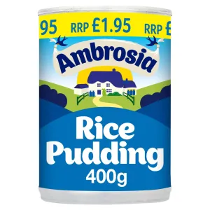 Ambrosia Rice Pudding 400g (Case of 12)