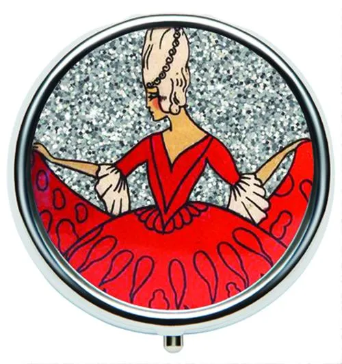 Andrea Garland - Art Deco Glitter: Baroque, Lip Balm Compact