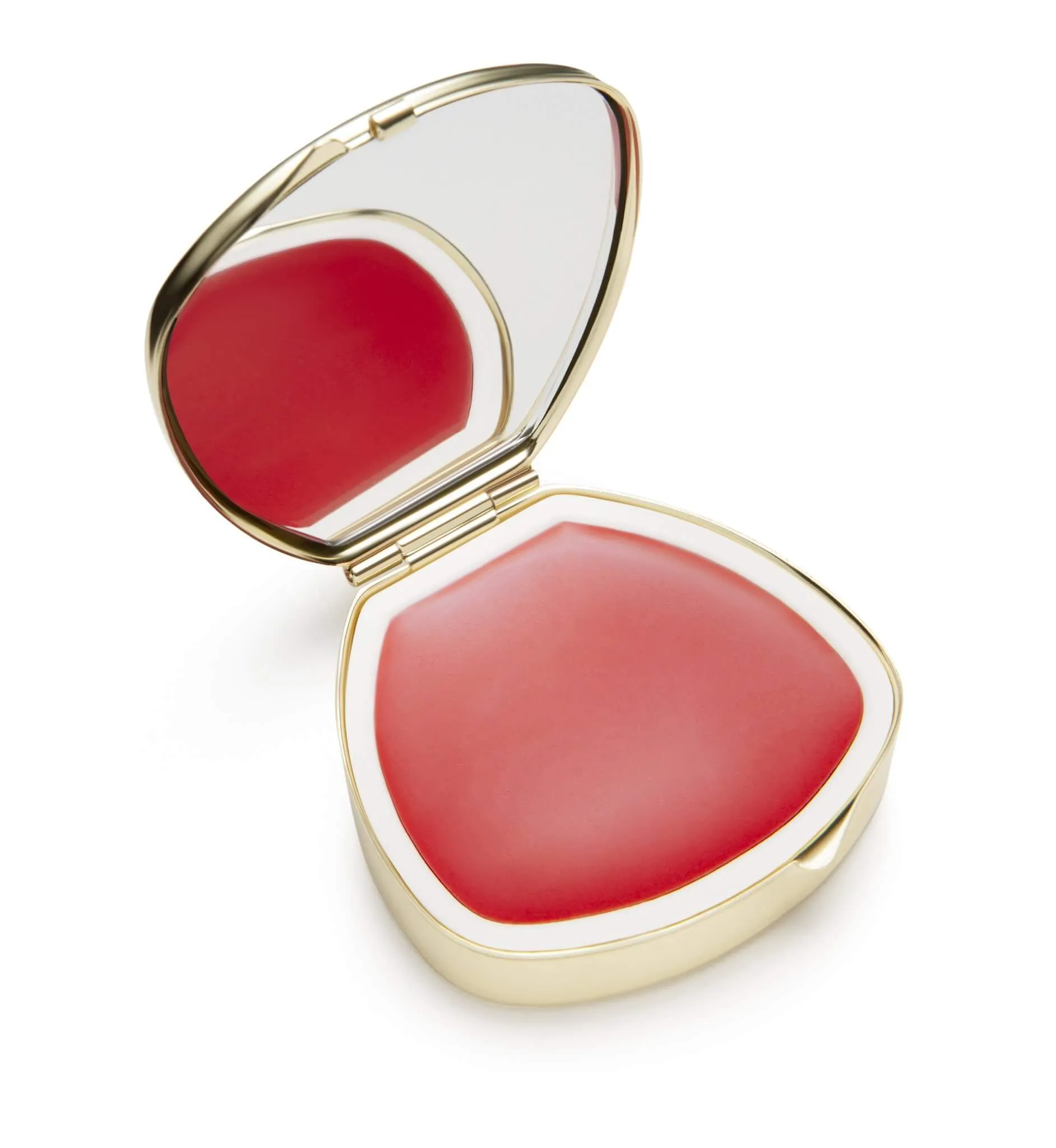 Andrea Garland - Red, Red Robin, Enamel Lip Balm Compact