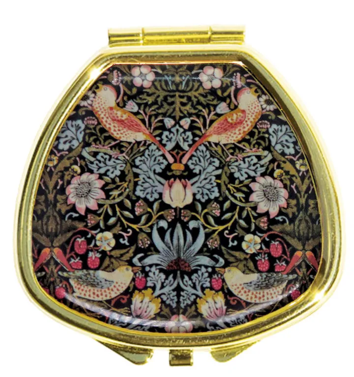 Andrea Garland - William Morris - Strawberry Thief, Lip Balm Compact
