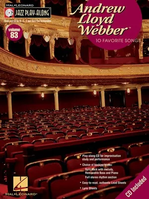 ANDREW LLOYD WEBBER JAZZ PLAY ALONG V83 BK/CD