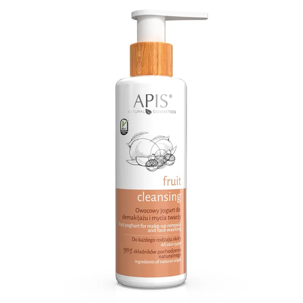 APIS Cleansing - Fruit Yoghurt for makeup removal and face washing 150ml
