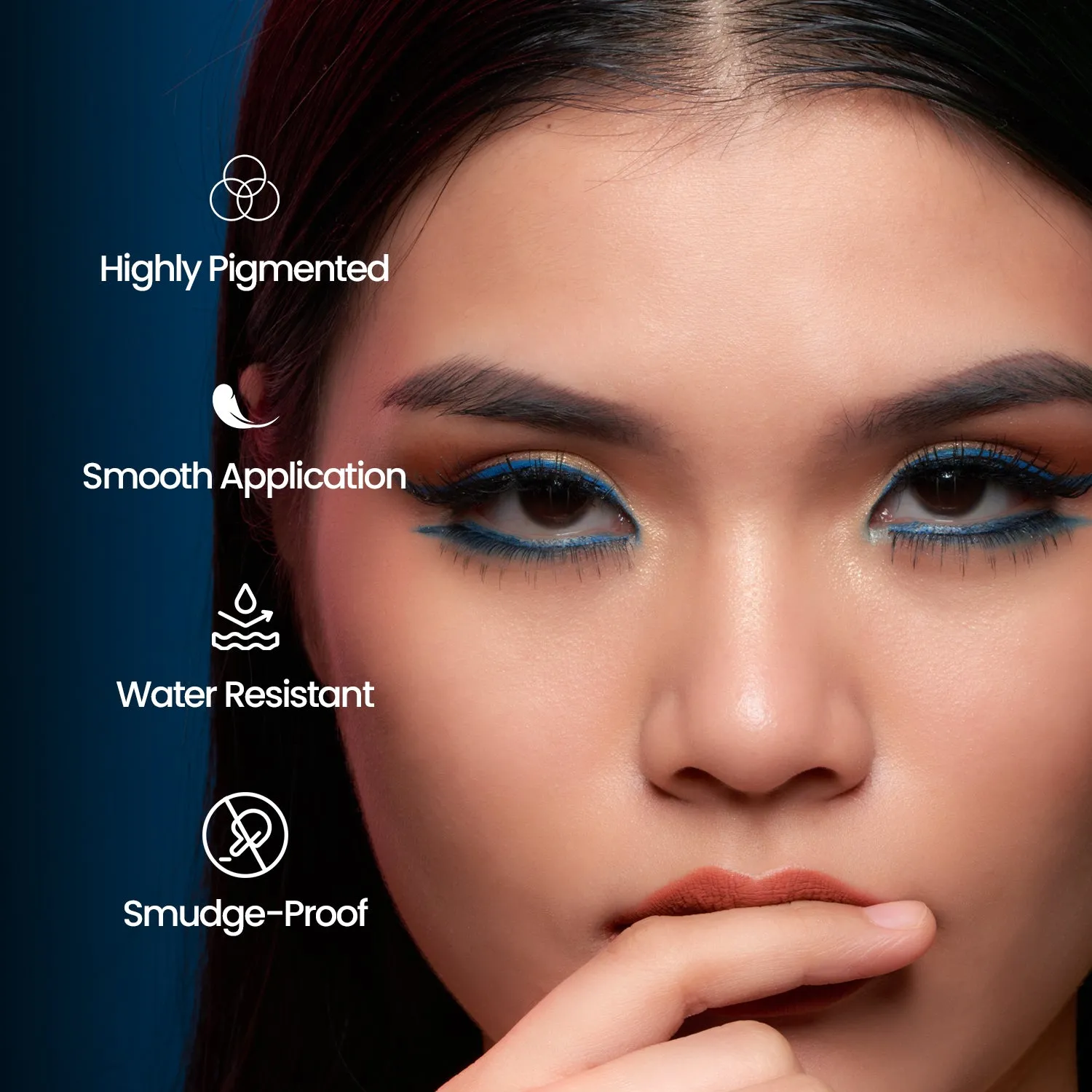 Arctic Blue - Colored Eyeliner Pencil, Shimmer Blue | 1.2gms