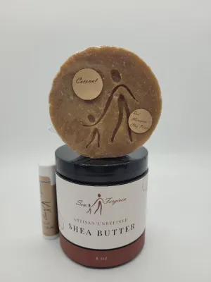 Artisan unrefined Shea butter 8oz combo set
