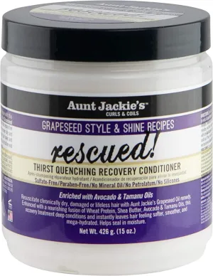 Aunt Jackie's Rescued Thirst Quenching Recovery Conditioner