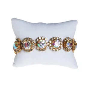 Aurora Borealis Rhinestone Bracelet