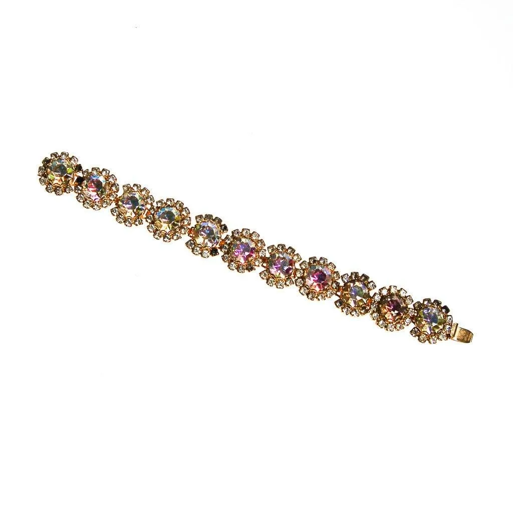 Aurora Borealis Rhinestone Bracelet