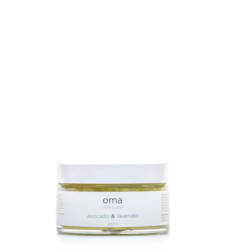 Avocado & Lavender Body Butter, 200ml