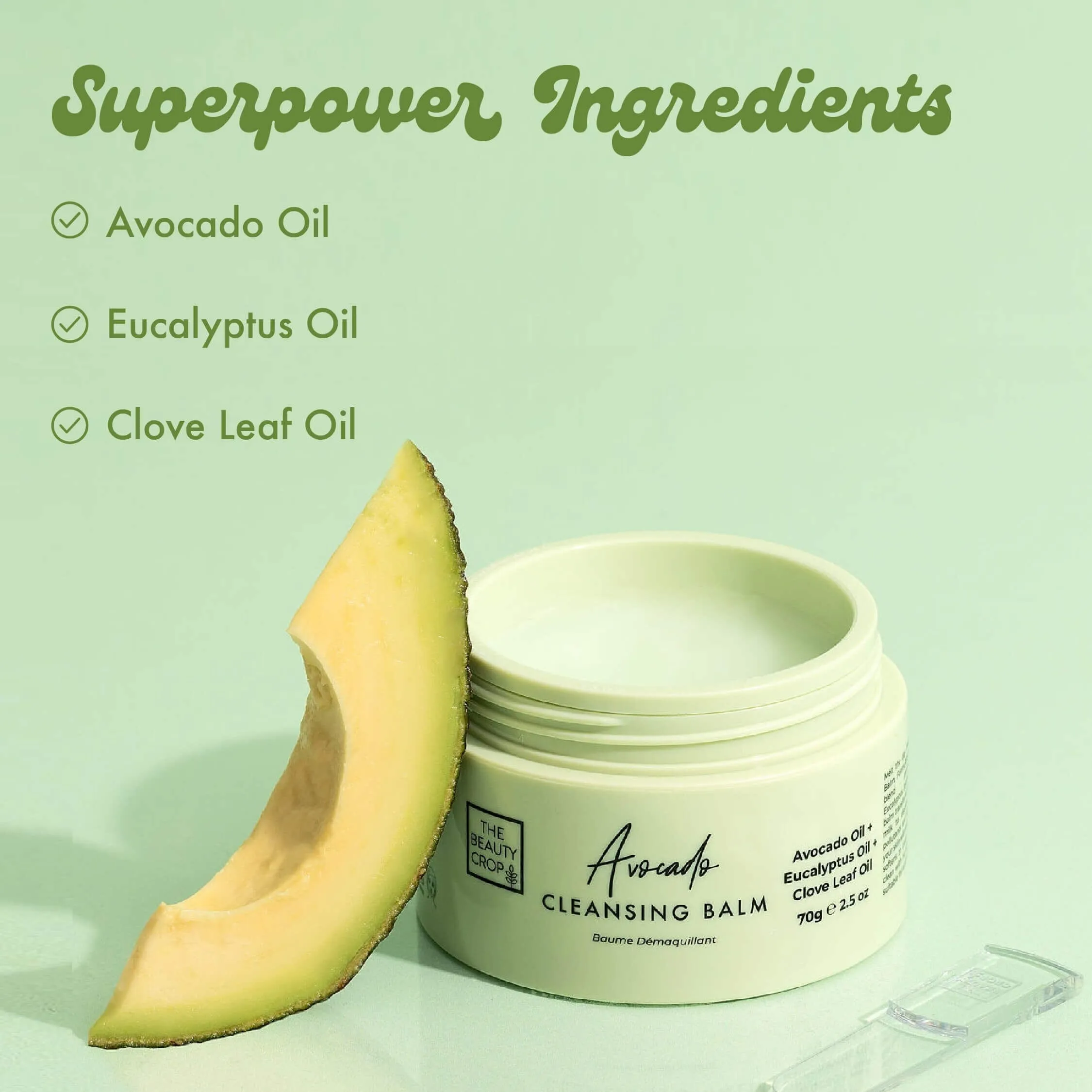 Avocado Refillable Cleansing Balm