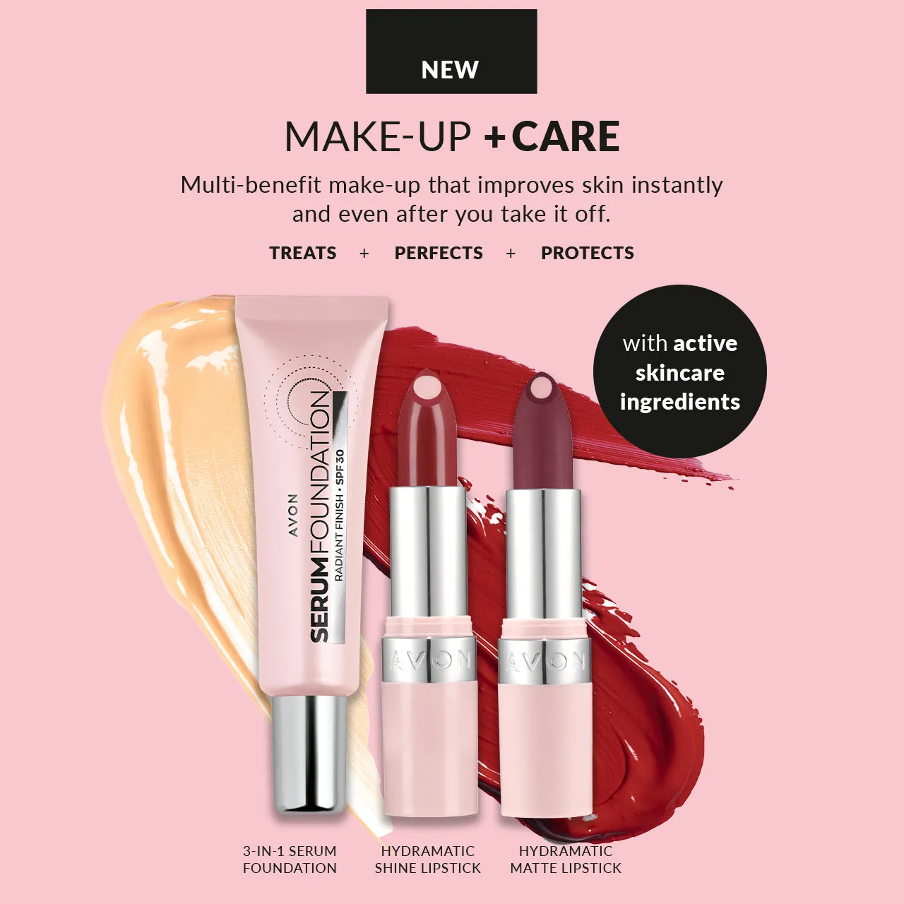 Avon Hydramatic Shine Lipstick 3.6g