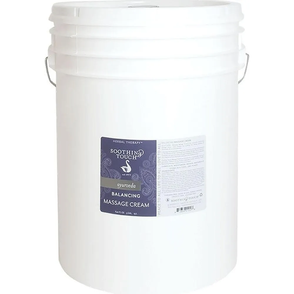 Ayurvedic Balancing Massage Cream / 5 Gallons by Soothing Touch